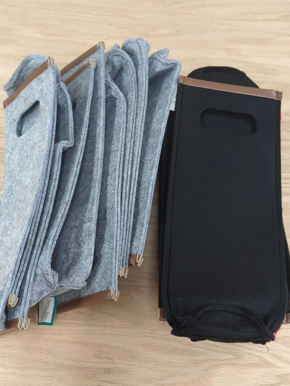 Wine Felt Bags 20 Piece Bundle